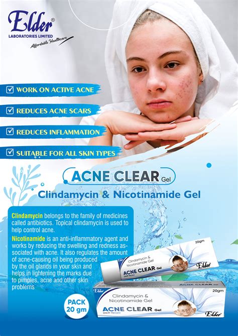 ACNE CLEAR GEL – Elder Laboratories Ltd