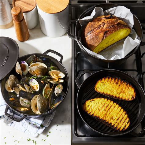 Staub Stackable 4-Piece Cast Iron Cookware Set, 5 Colors on Food52