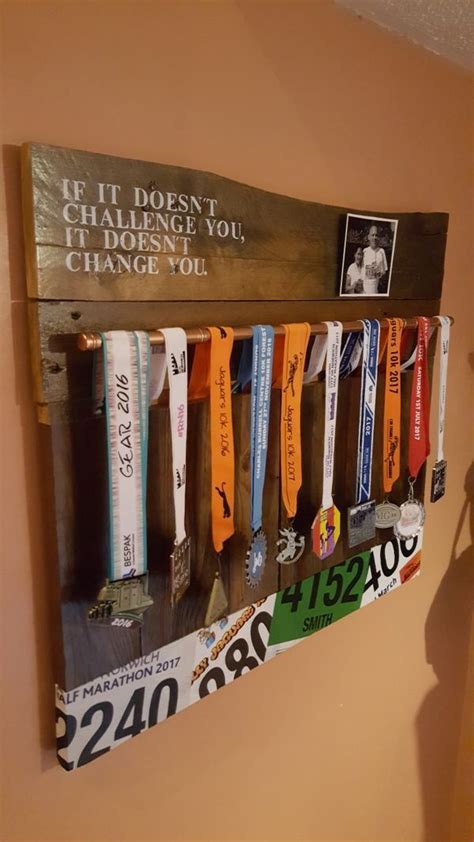 Medal Display Diy, Sports Medal Display, Race Medal Displays, Running ...