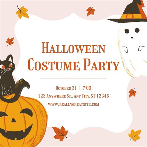 Halloween Party Invitation Templates (Free) Greetings