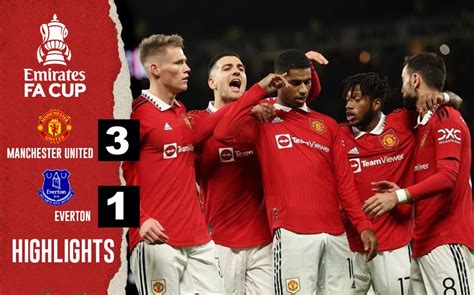 Man United vs Everton Highlights: Marcus Rashford claims headlines ...