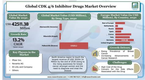 CDK 4/6 Inhibitor Drugs: Market Insights, Size, Trends & Forecast Till 2028