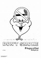 Printable Smoking Coloring Pages sketch template