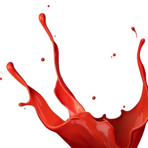 Blood Splash Art | Abstract Painting