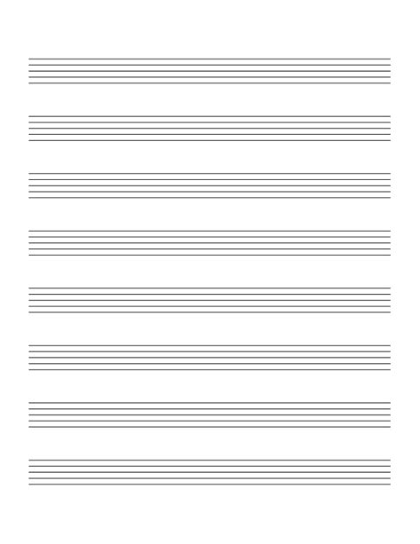 16 Music Ledger Lines Worksheets / worksheeto.com