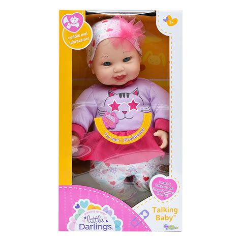 Little Darlings Toy Talking Baby Doll w/ 6 Sounds - Walmart.com - Walmart.com