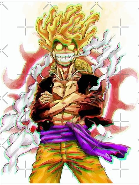 "Luffy Gear 5th awakening" Poster for Sale by YourDemonSlayer | Redbubble