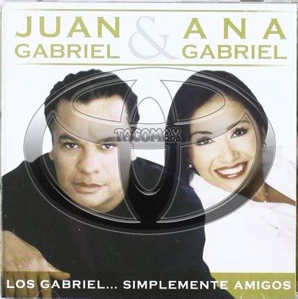 sɐɹǝdnɹƃ sǝuoıɔɔǝΙoɔ: Juan Gabriel & Ana Gabriel-Simplemente Amigos