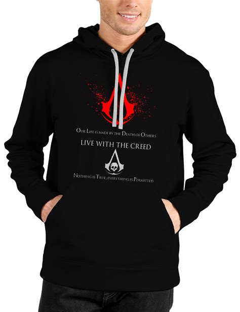 Assassin's Creed Black Hoodie - Swag Shirts