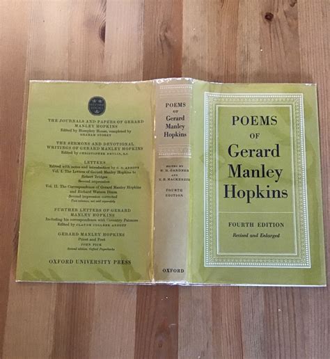 POEMS OF GERARD MANLEY HOPKINS. | Barnebys