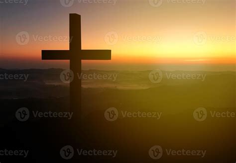 Sunrise Cross Background