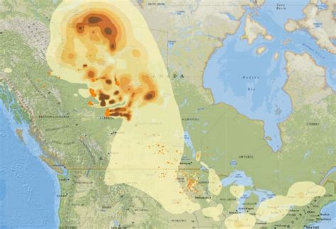 Smoke from wildfires burning in northern Alberta envelops province | CBC News