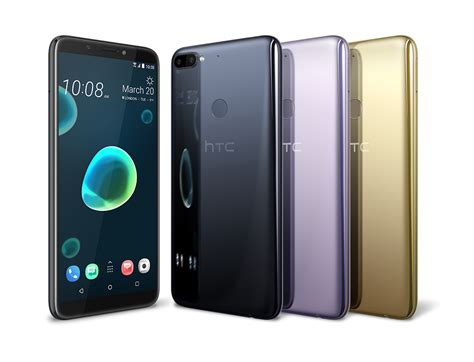 HTC Desire 12 & Desire 12+ are mid-range devices with 18:9 displays