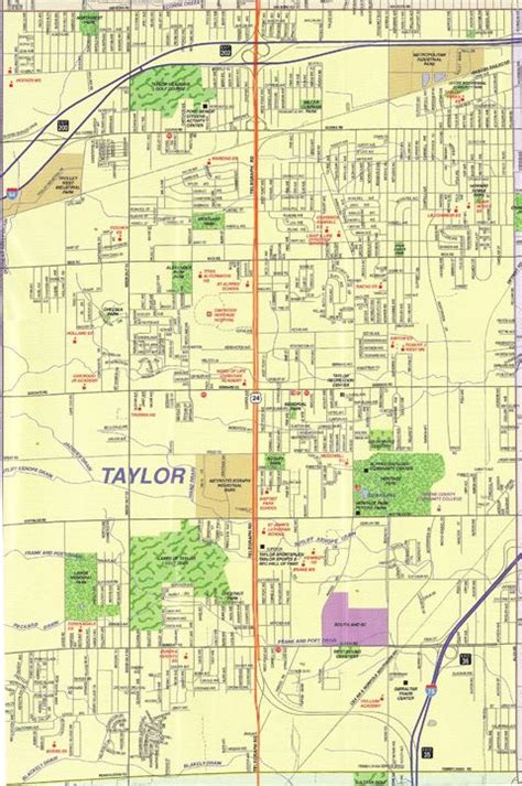 Map of Taylor | Taylor, MI