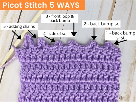 Picot Stitch Tutorial 6 WAYS (+Create Your Own Picot Borders!)