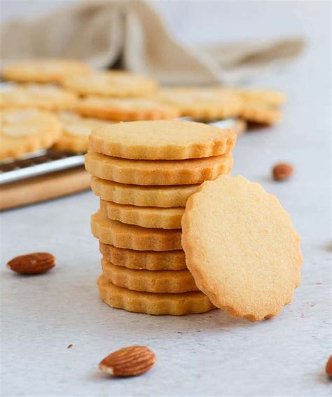 Almond Shortbread Cookies - A Baking Journey