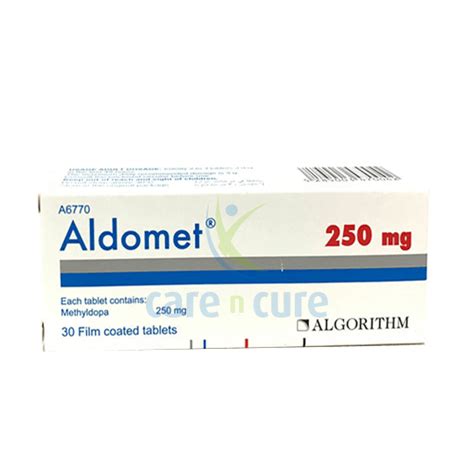 Buy Aldomet 250mg Tablets 30S online in Qatar- View Usage, Benefits and ...