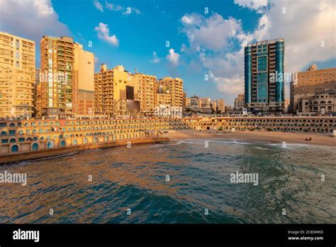 Beach alexandria egypt hi-res stock photography and images - Alamy