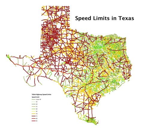 Texas Highway Speed Limit Map | Business Ideas 2013