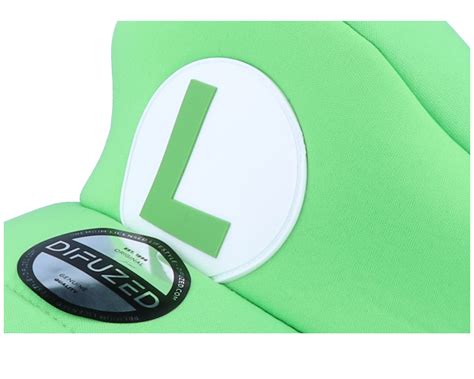 Luigi Hat Green Flexfit - Nintendo caps - Hatstoreworld.com