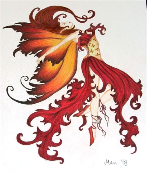 Fire Faerie by Terhen on DeviantArt