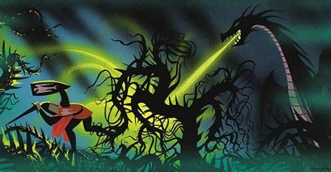 Never-Before-Seen Eyvind Earle 'Sleeping Beauty' Concept Art Headed to Auction