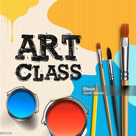 Art Class Workshop Template Design Kids Art Craft Education Creativity ...