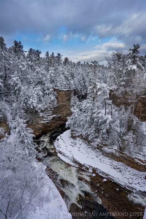 Ausable Chasm after winter snowfall | Wildernesscapes Photography LLC ...