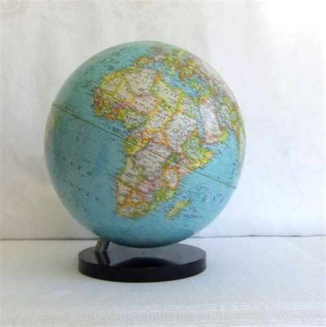 Vintage World Globe National Geographic on by VenerablePastiche. I had this globe but it was ...