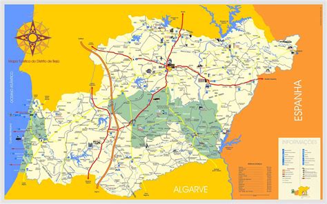 Mapas de Beja - Portugal | MapasBlog