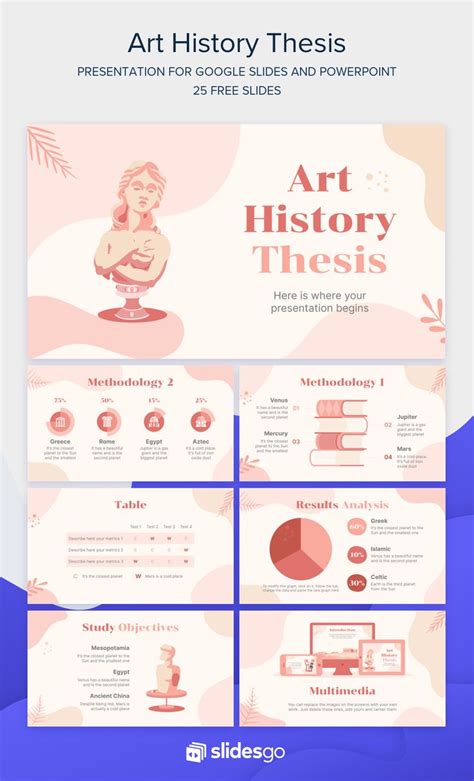 Art History Thesis Google Slides theme & PowerPoint template ...