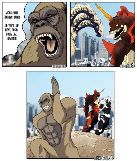 Kong vs Godzilla’s foesm by harashu96 | Godzilla vs. Kong | Know Your Meme