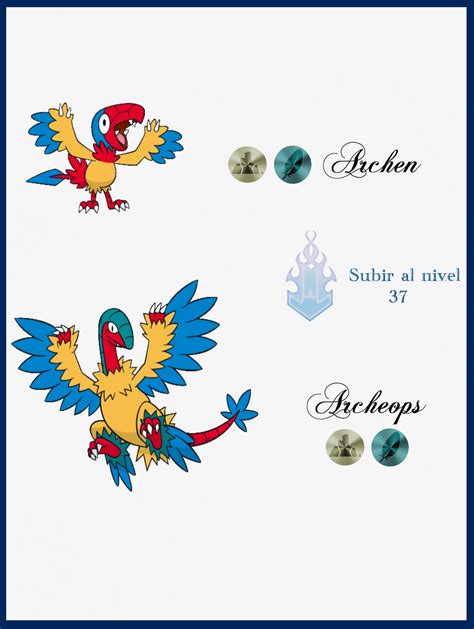 246 Archen Evoluciones by Maxconnery on DeviantArt