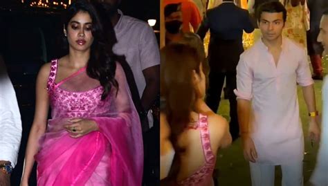 Janhvi Kapoor looks ethereal in pink saree but rumoured boyfriend ...