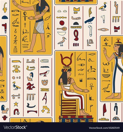 Egyptian Gods Names In Hieroglyphics