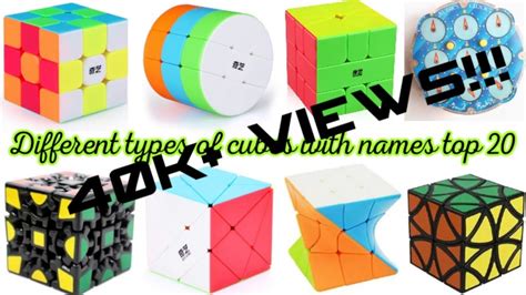 Different types of cubes with names (top 20) - YouTube