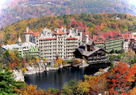 "Mohonk Mountain House, New Paltz NY" by TomSpencer | Redbubble