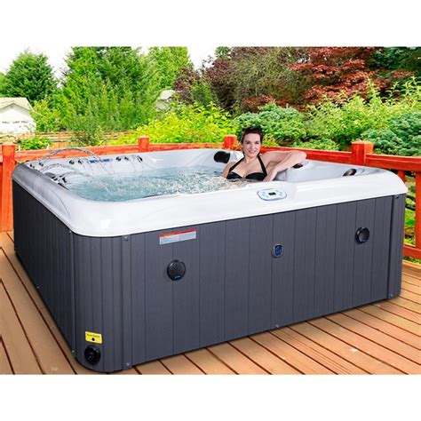 Blue Whale Spa Longport 120-Jet 5 Person Hot Tub - Delivered and Installed | Costco UK