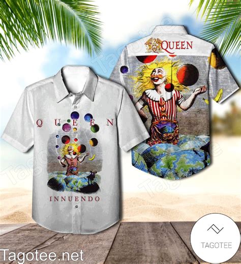 Queen Innuendo Album Cover Hawaiian Shirt - Tagotee