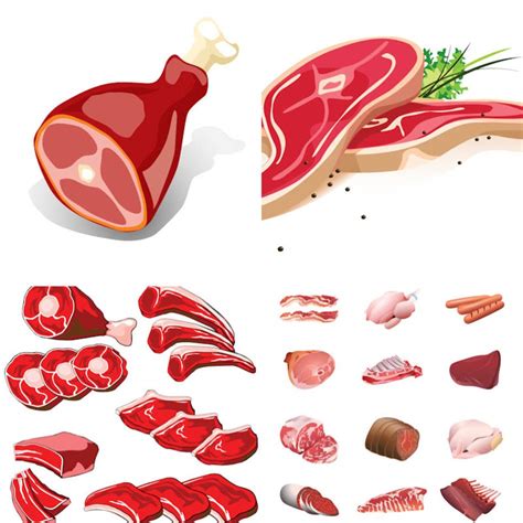 25 Food Clipart Bundle, Vegetable Clipart, Meat Clipart Svg, Beef Clipart Svg, Pork Clipart Svg ...