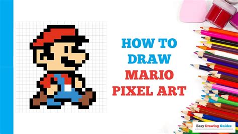 Simple Pixel Art Mario