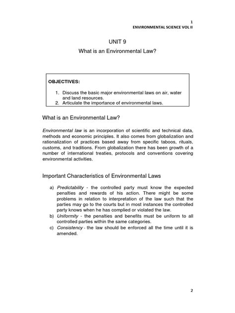 Environmental Laws | PDF | Environmental Law | Pollution