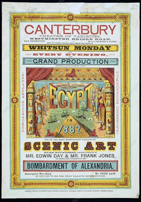 Canterbury Theatre of Varieties - Stock Image - C018/6748 - Science Photo Library