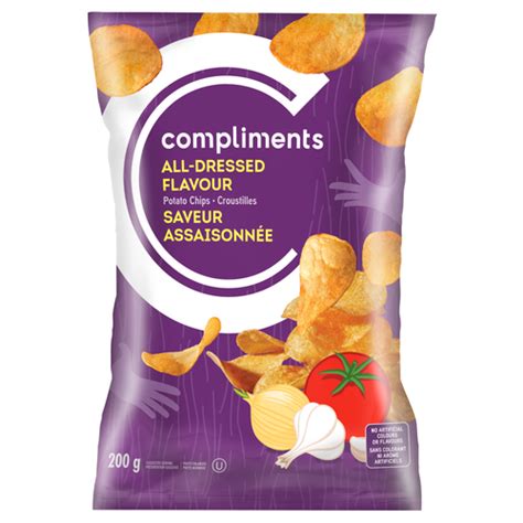 Potato Chips All Dressed 200 g | Compliments.ca