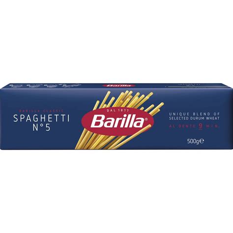 Barilla Pasta Spaghetti 500g | Woolworths