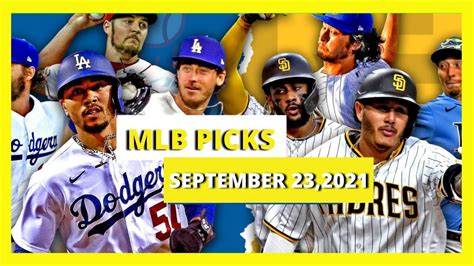 ⚾MLB PICKS AND PREDICTIONS 9/23/21⚾PICKS AND PARLAYS ⚾PICKS MLB FREE⚾PRONOSTICOS MLB GRATIS⚾ ...