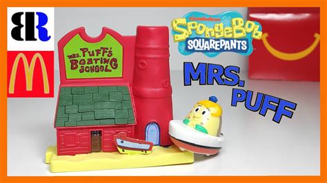 SpongeBob 2021 McDonald's Happy Meal Toy | Mrs. Puff's Boating School ...