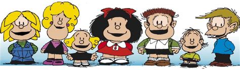 JUGAVI | Noticias - Mafalda: 50 years watching the world | Personajes de mafalda, Mafalda amigos ...