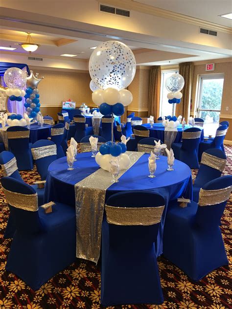 royal blue wedding decorations - Antone True