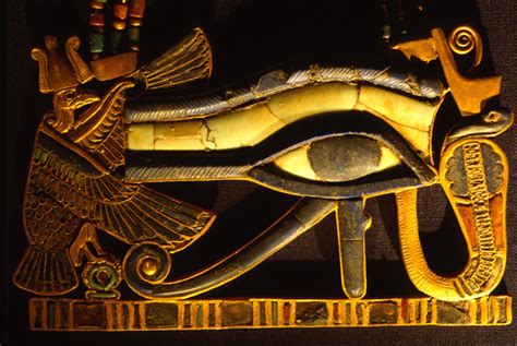 Wadjet Eye Pectoral of Tutankhamun This pectoral... - Egypt Museum